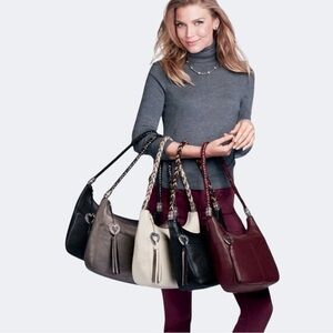 Brighton Barbados Ziptop Hobo Bag RARE Retired in 2019 Shoulder Bag Set of 4